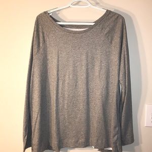 NWT Women’s Large Loft top with split back